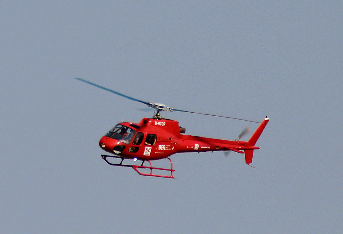 Air Service Berlin, AS-350B, D-HCOR, Flugplatz Strausberg, 09.07.2017