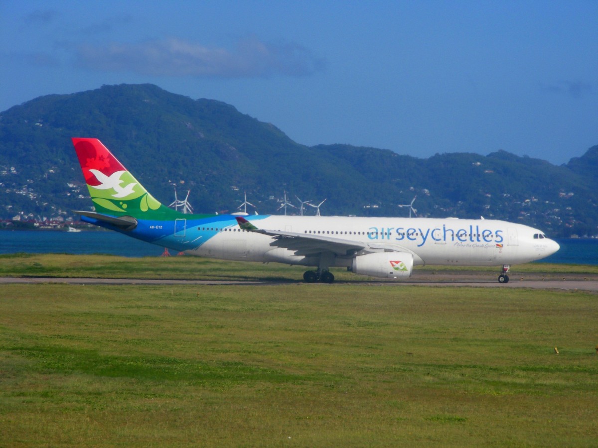 Air Seychelles, A6-EYZ, Airbus A 320, Seychelles International Airport (SEZ), 2.10.2015