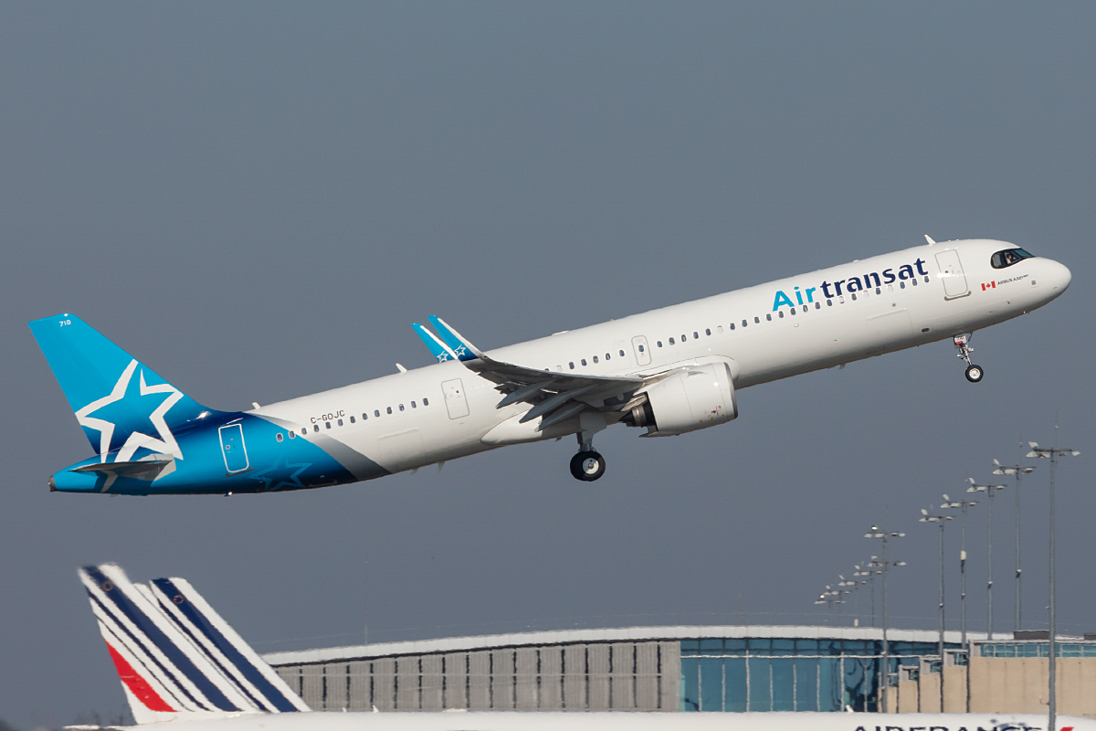 Air Transat, C-GOJC, Airbus, A321-271NX, 09.10.2021, CDG, Paris, France