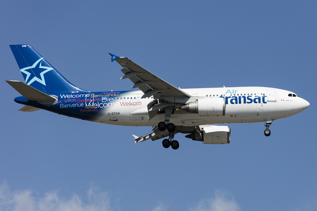 Air Transat, C-GTSW, Airbus, A310-304, 20.09.2015, BCN, Barcelona, Spain 



