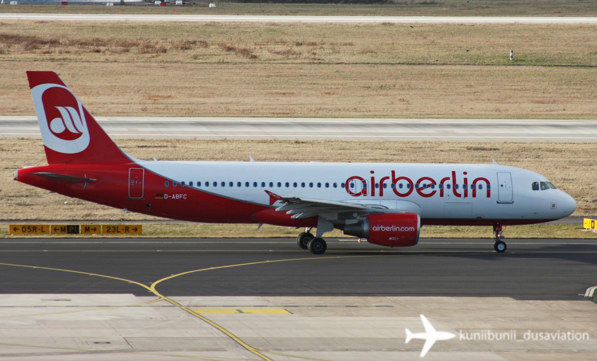 Airberlin D-ABFC Airbus A320     01.03.2015