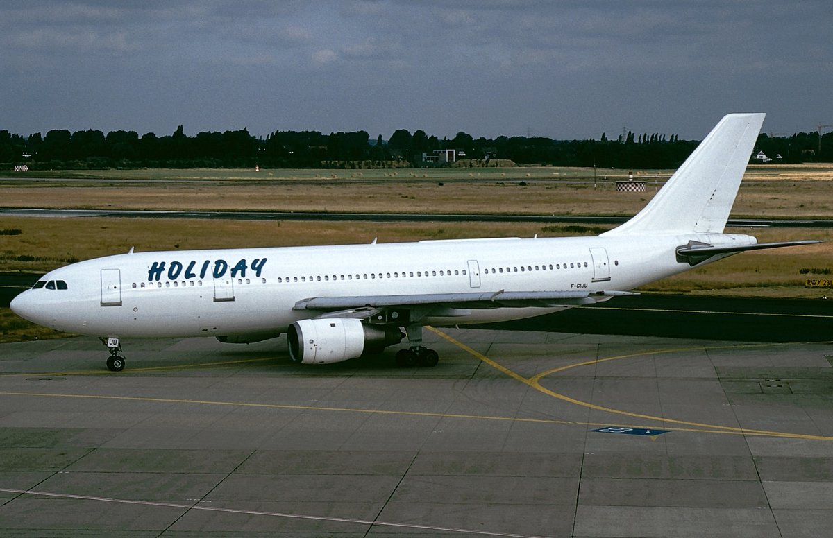 Airbus A300B4-2C - HW HLD Holiday Airlines - 012 - F-GIJU - 07.1994 - DUS