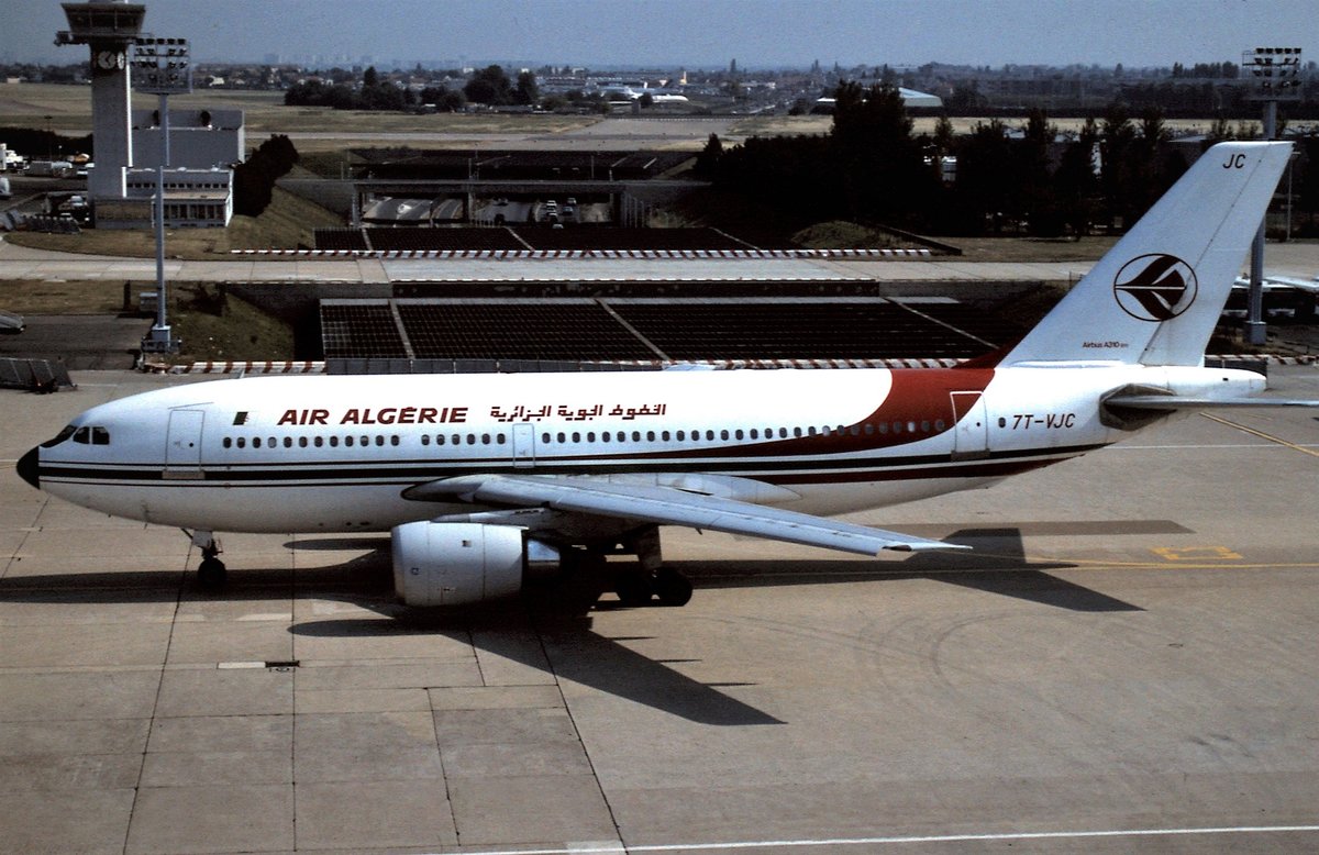 Airbus A310-203 - AH DAH Air Algerie - 291 - 7T-VJC - 1990 - Orly