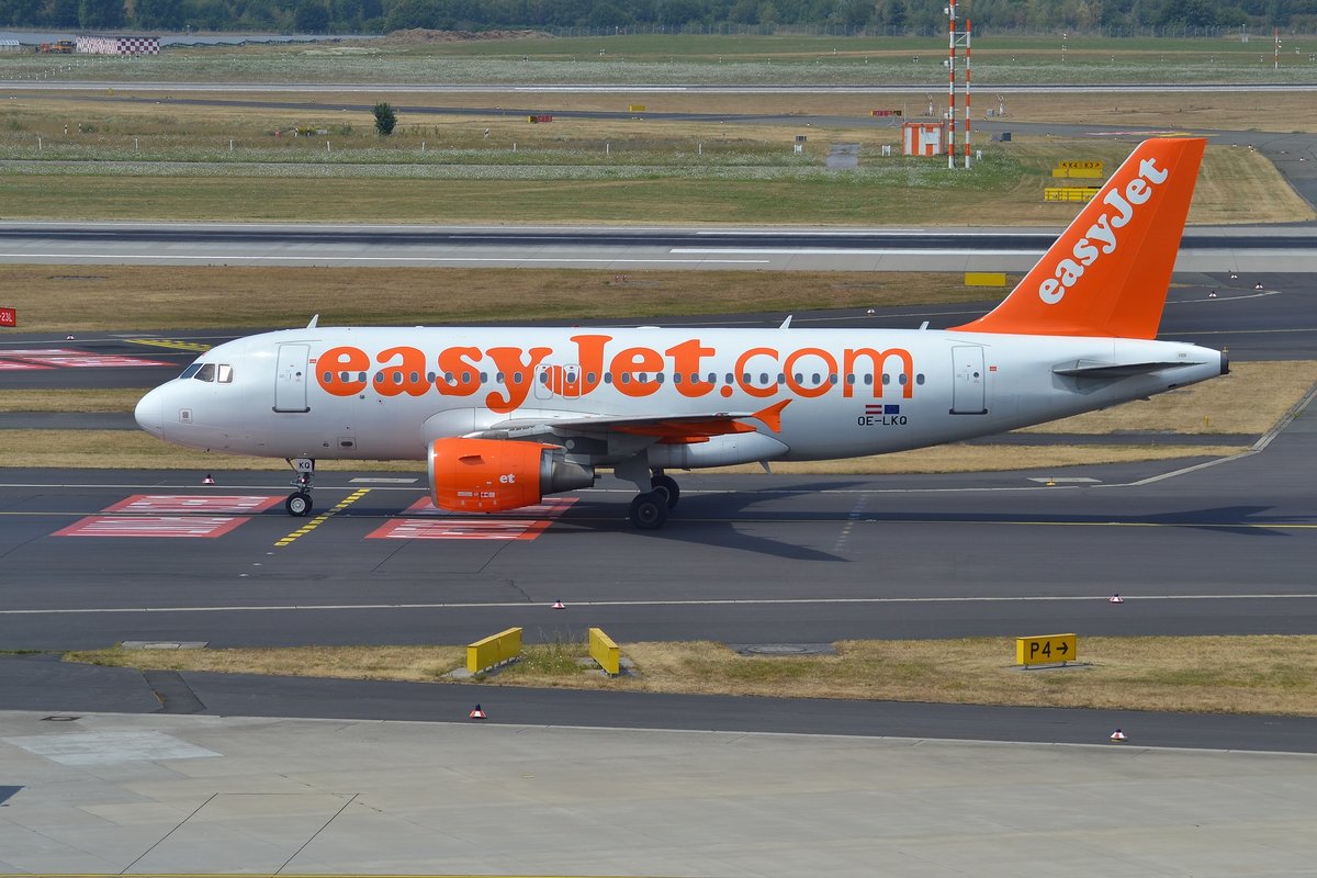 Airbus A319-111 - EC EJU easyJet Europe - 3061 - OE-LKQ - 29.07.2018 - CGN