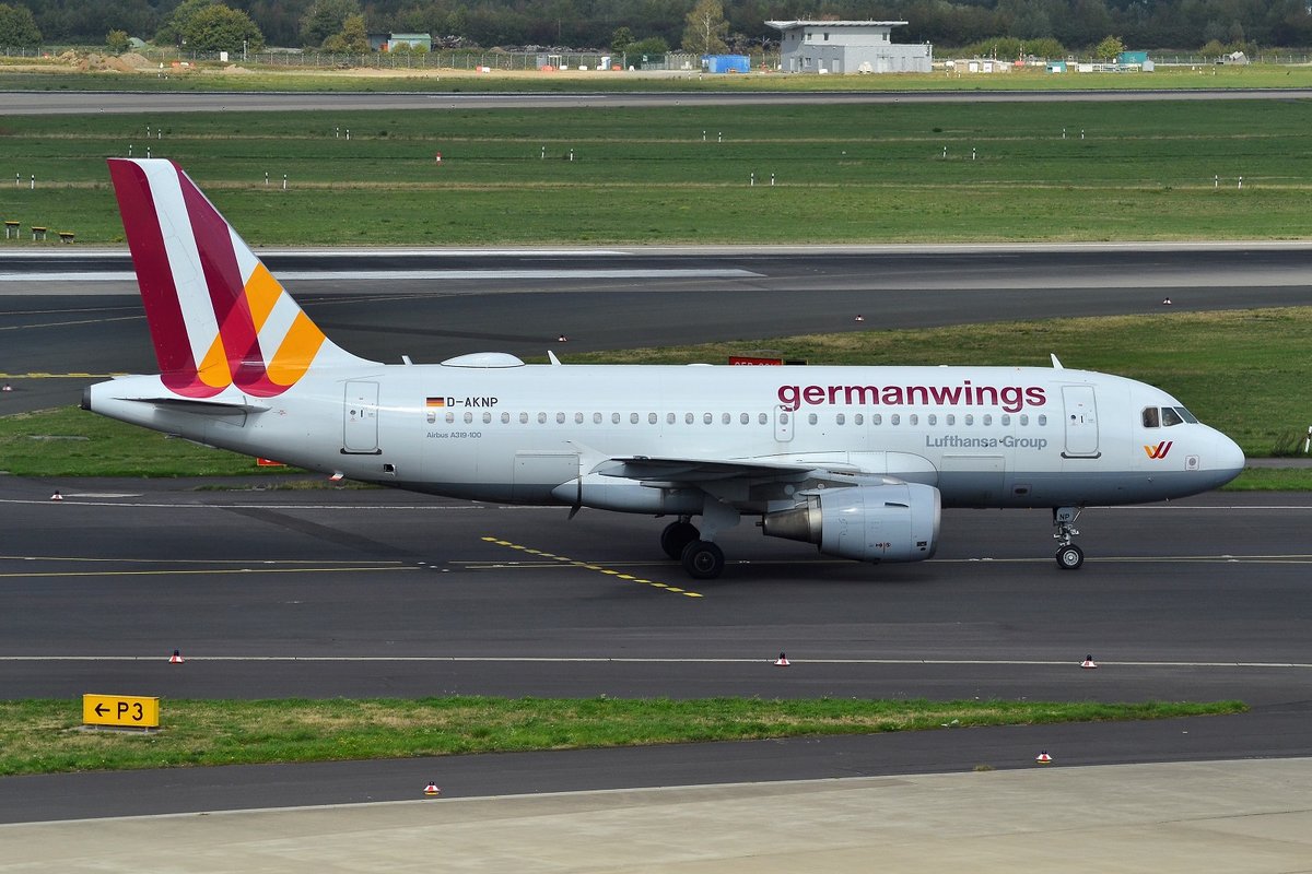 Airbus A319-112 - 4U GWI Germanwings - 1155 - D-AKNP - 12.09.2018 - DUS
