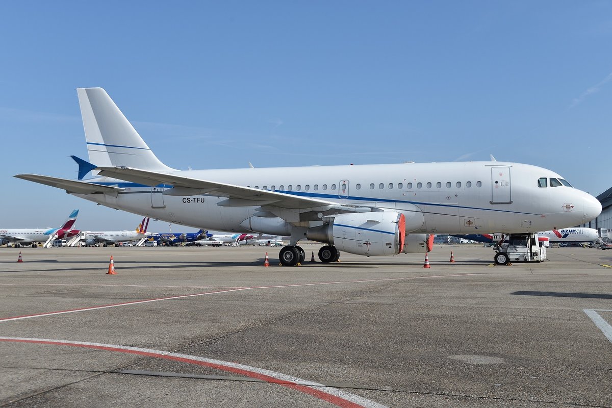 Airbus A319-115LR - WHT White Airways - 2440 - CS-TFU - 19.03.2018 - CGN