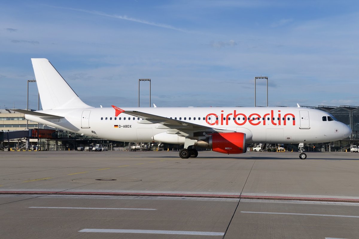 Airbus A320-214 - AB BER Air Berlin - 3995 - D-ABDX - 11.05.2017 - CGN