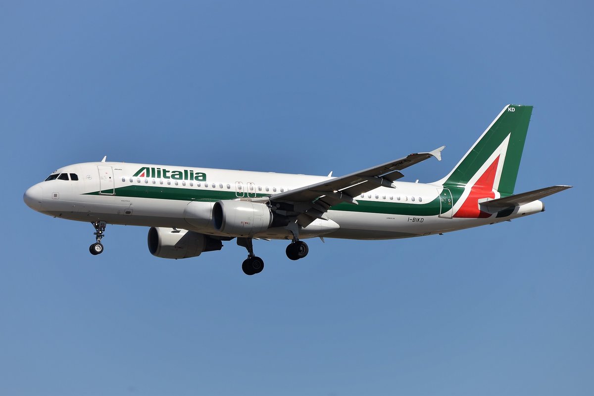 Airbus A320-214 - AZ AZA Alitalia 'Maestrale' - 1457 - I-BIKD - 11.08.2019 - FRA