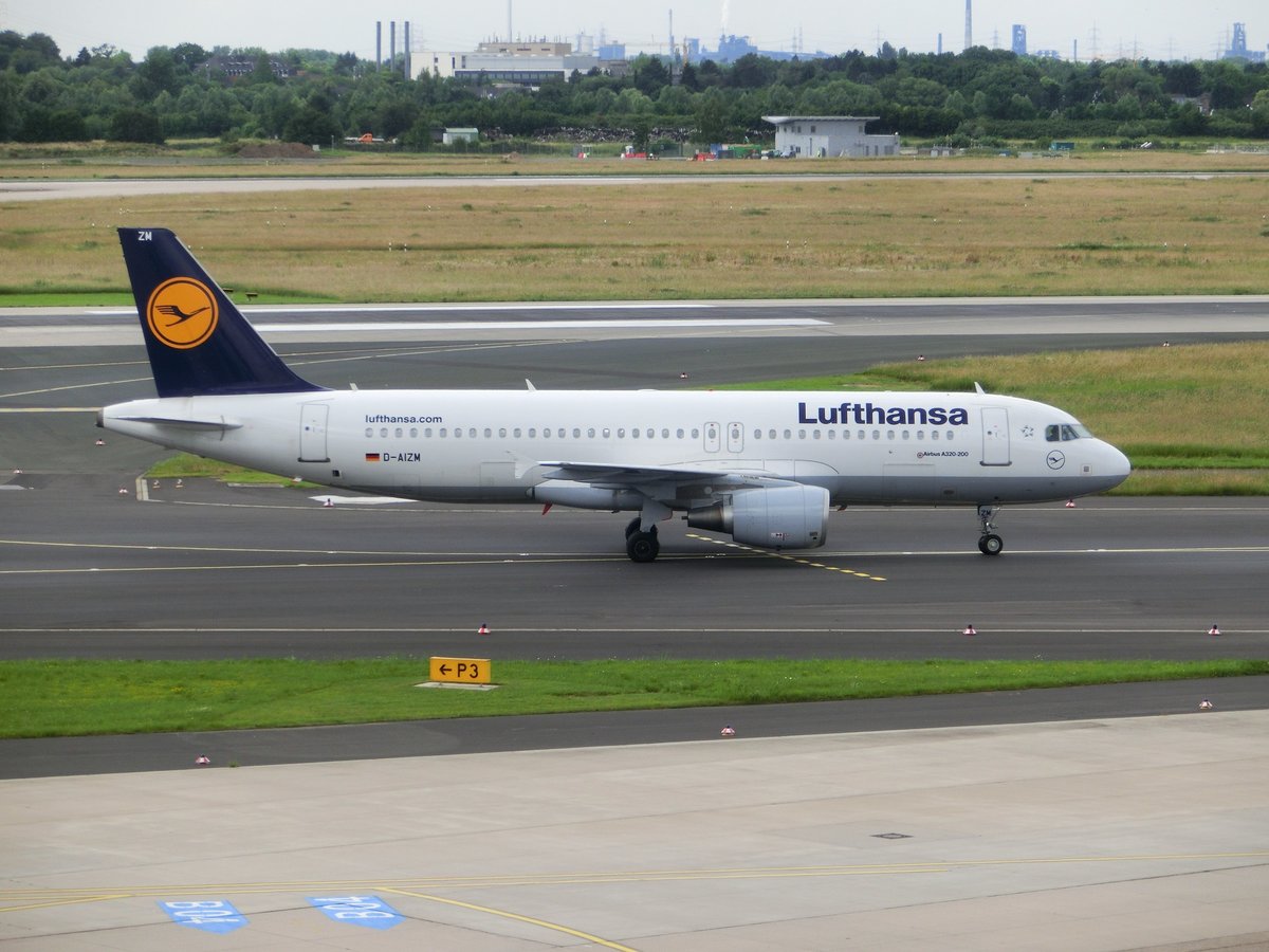 Airbus A320-214 - LH DLH Lufthansa - 5203 - D-AIZM - 16.06.2016 - DUS