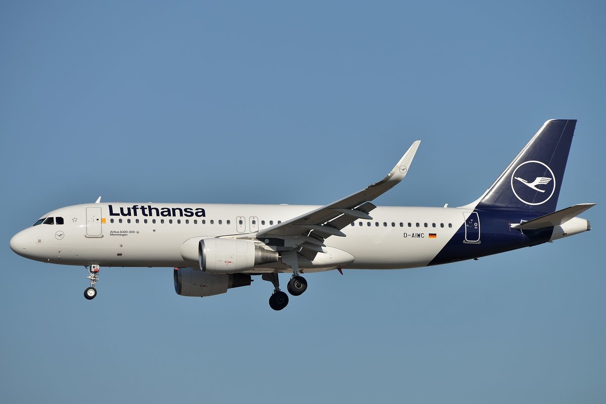 Airbus A320-214(W) - LH DLH Lufthansa 'Memmingen' - 8667 - D-AIWC - 8667 - DAIWC - 18.02.2019 - FRA