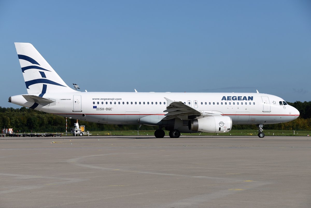 Airbus A320-232 - A3 AEE Aegean Airlines - 4094 - SX-DGC - 01.10.2017 - CGN