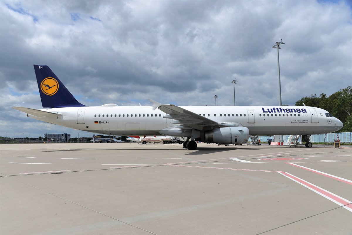 Airbus A321-131 - LH DLH Lufthansa 'Garmisch-Partenkirchen' - 412 - D-AIRH - 08.06.2019 - CGN