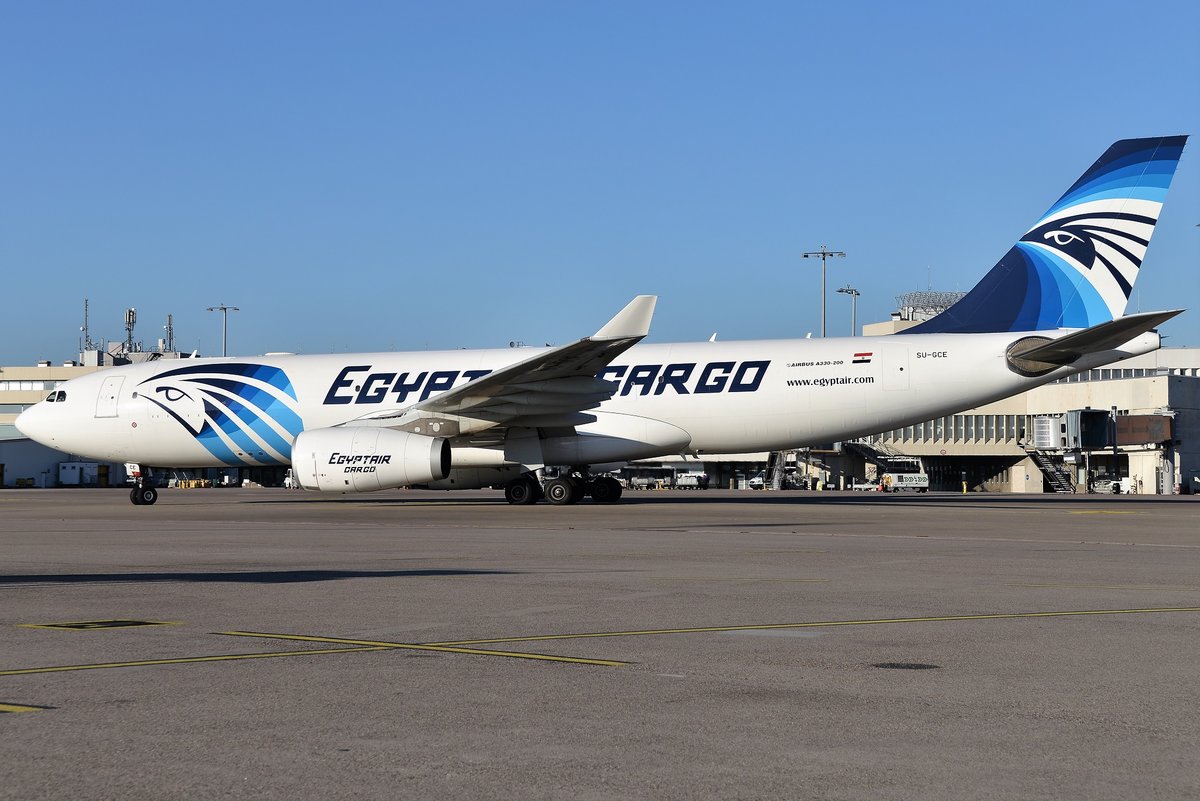 Airbus A330-243 . MSX Egyptair Cargo - 600 - SU-GCE - 16.11.2018 - CGN