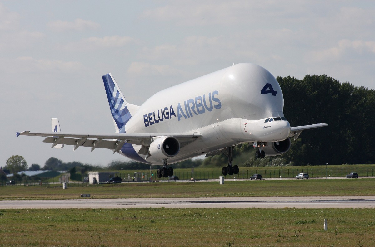 Airbus Transport International,F-GSTD,(c/n 776),Airbus A300B4-608ST,02.09.2014,XFW-EDHI,Hamburg-Finkenwerder,Germany