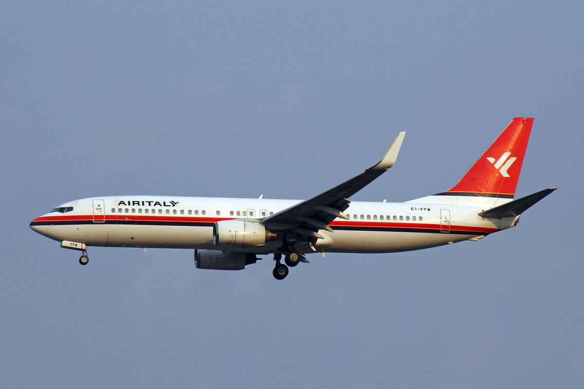 Airitaly, EI-FFW, Boeing 737-85F, msn: 30477/976, 15.Oktober 2018, MXP Milano-Malpensa, Italy.