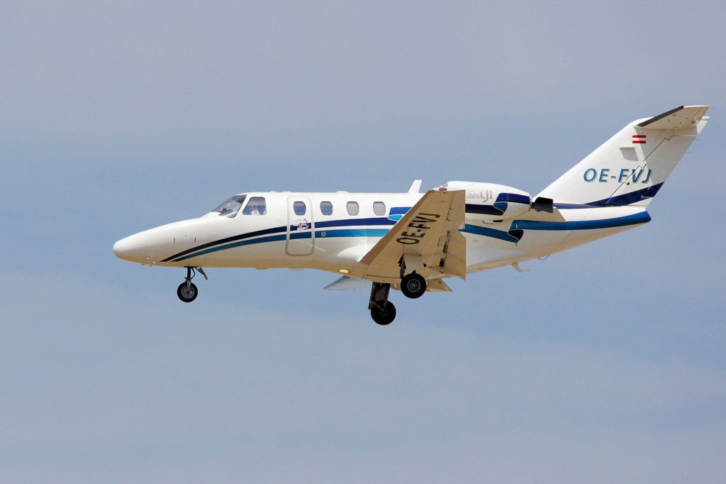 Airlink Luftfahrtgesellschaft OE-FVJ Cessna 525 CitationJet EDDF-FRA, 22.07.2015