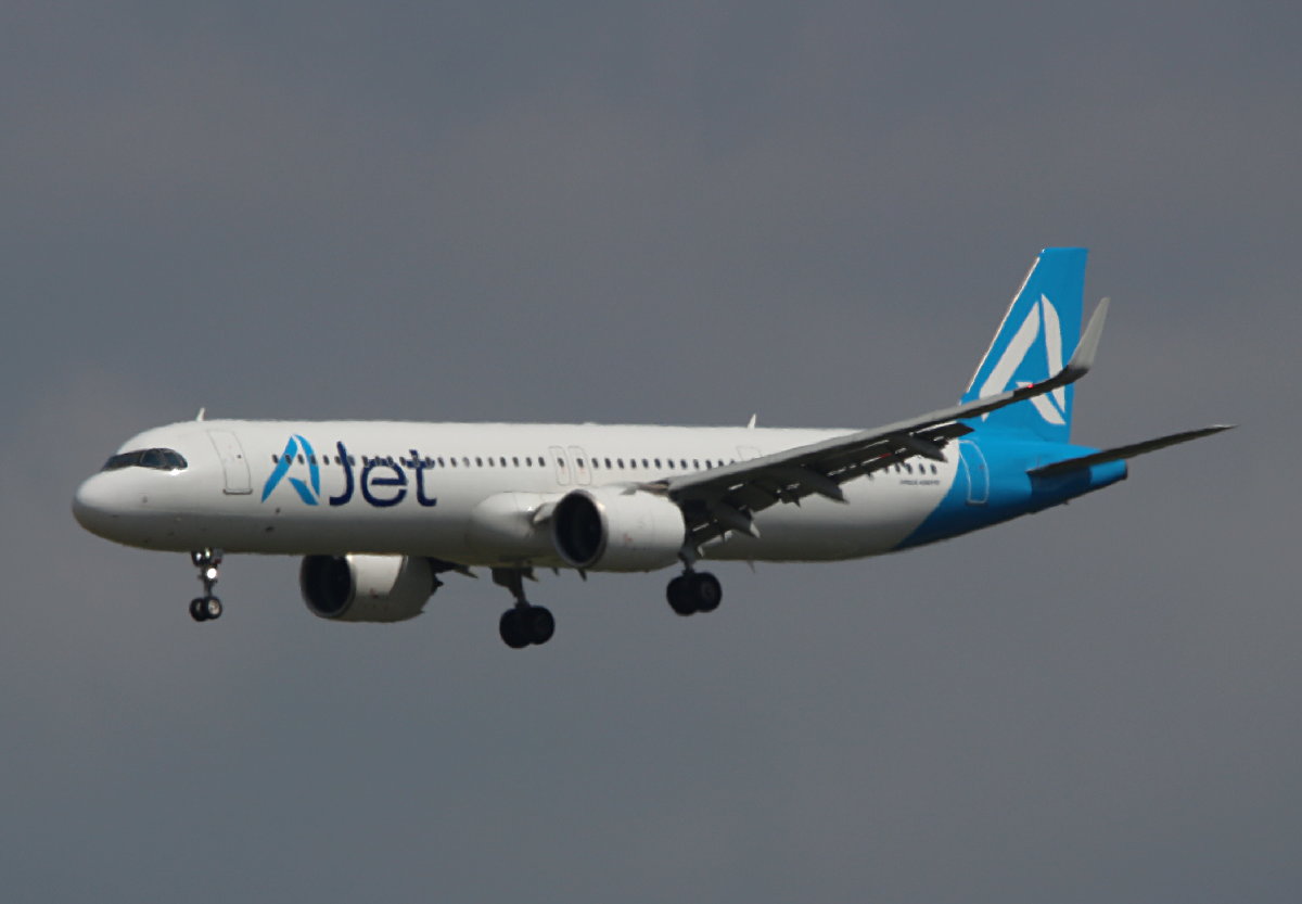 AJet, Airbus A 321-271NX, TC-LTU, BER, 08.06.2026