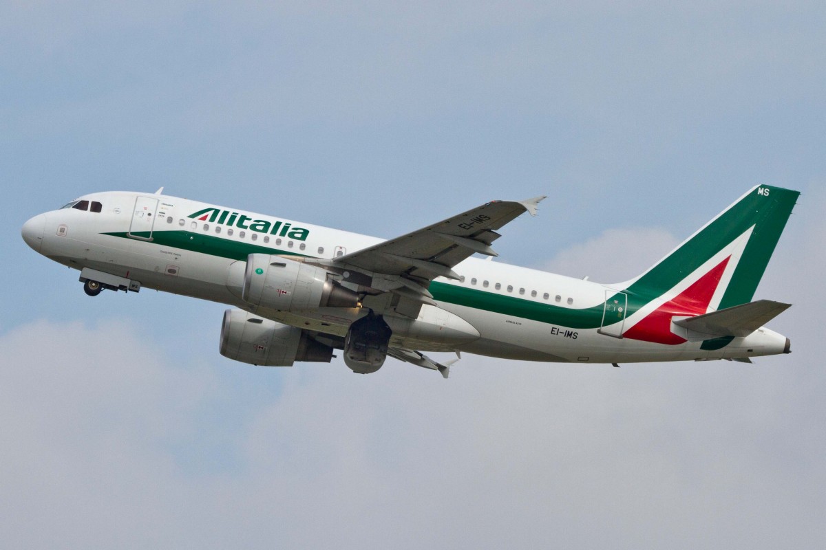 Alitalia (AZ-AZA), EI-IMS  Guiseppe Parini , Airbus, A 319-111, 27.06.2015, DUS-EDDL, Düsseldorf, Germany