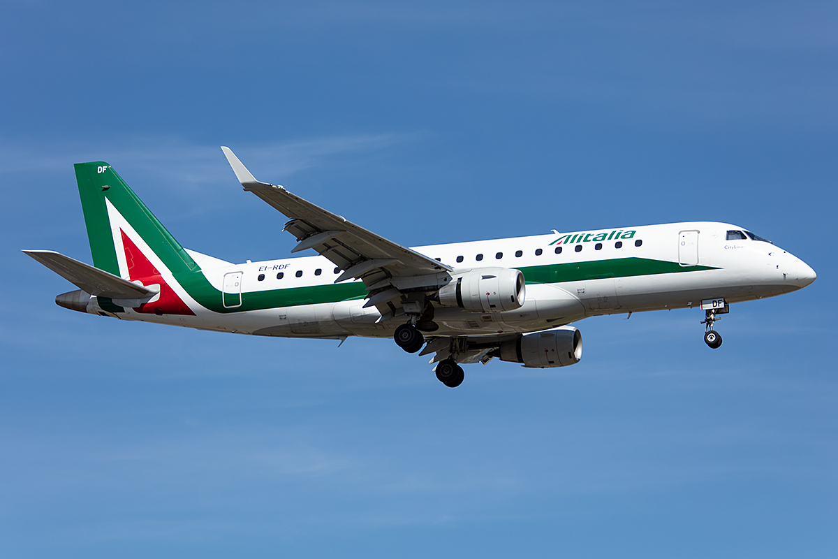 Alitalia CityLiner, EI-RDF, Embraer, ERJ-175, 01.08.2019, GVA, Geneve, Switzerland




