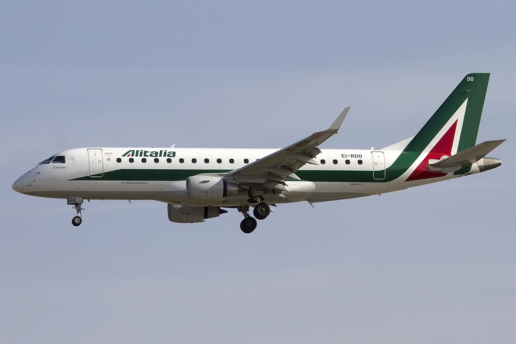 Alitalia CityLiner, EI-RDO, Embraer, ERJ-175, 21.06.2014, FRA, Frankfurt, Germany




