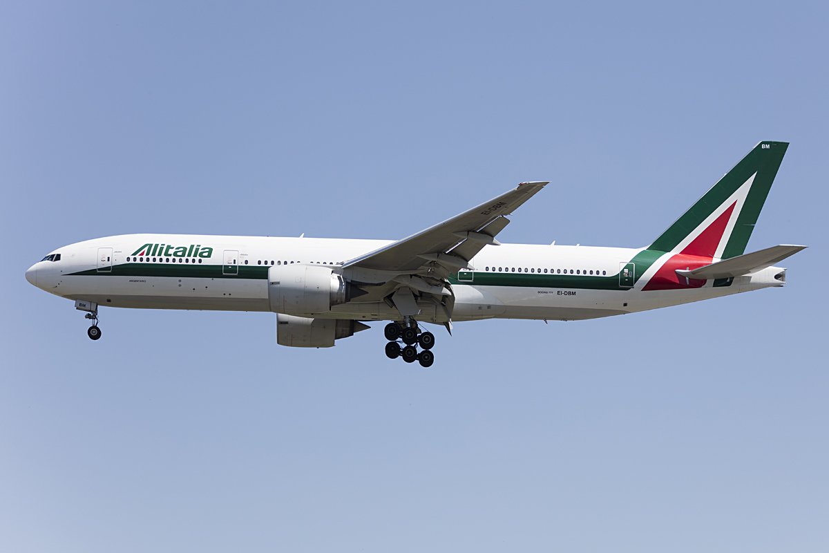 Alitalia, EI-DBM, Boeing, B777-243ER, 15.05.2016, MXP, Mailand, Italy



