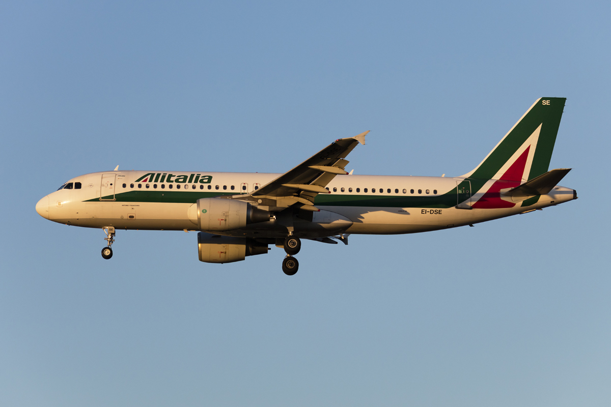 Alitalia, EI-DSE, Airbus, A320-216, 29.04.2017, FCO, Roma, Italy 


