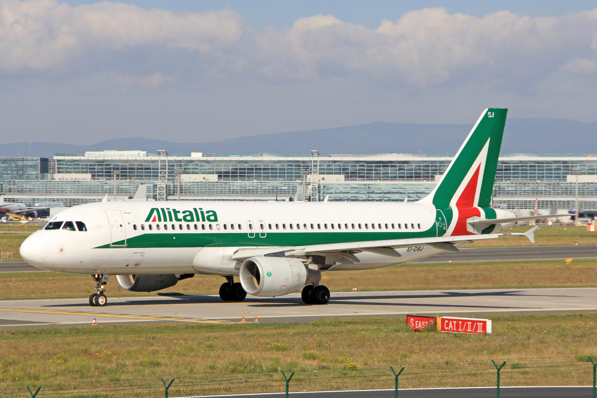 Alitalia, EI-DSJ, Airbus A320-216, msn: 3295,  Ignazio Silone , 30.September 2012, FRA Frankfurt, Germany.