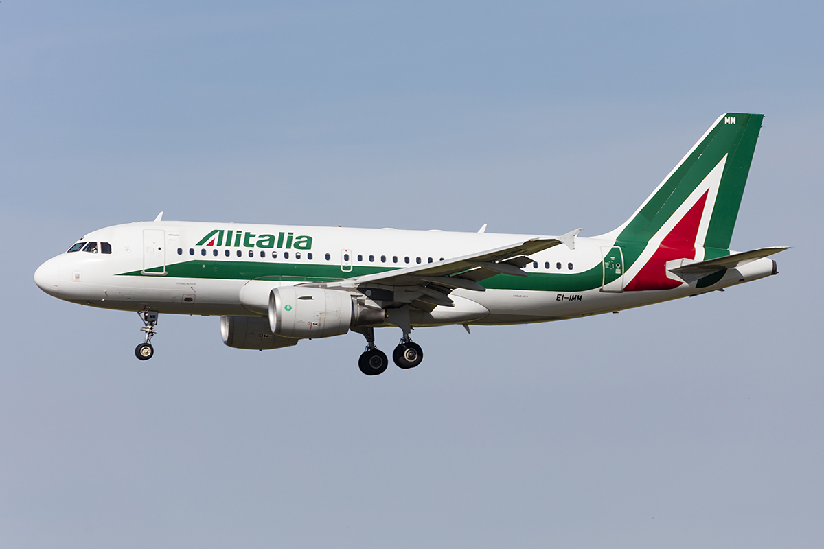 Alitalia, EI-IMM, Airbus, A319-112, 01.05.2017, FCO, Roma, Italy


