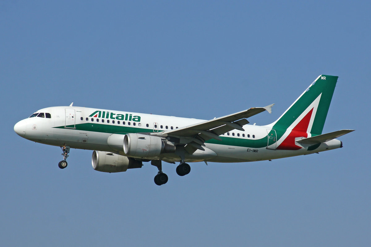 Alitalia, EI-IMR, Airbus A319-111, msn: 4875,  Italo Calvino , 24.Juli 2019, ZRH Zürich, Switzerland.