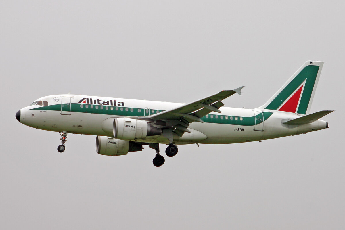 Alitalia, I-BIMF, Airbus A319-112, msn: 2083,  Isole Tremiti , 29.August 2008, ZRH Zürich, Switzerland.
