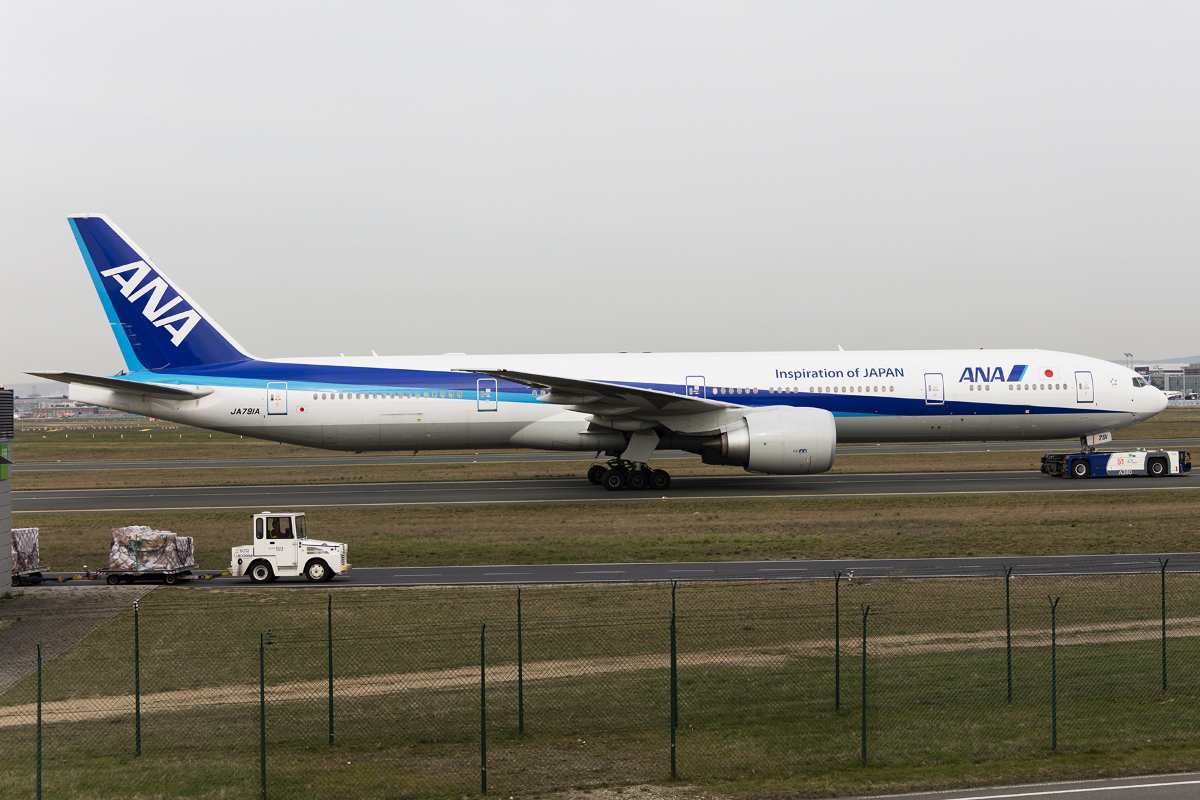 All Nippon Airways, JA791A, Boeing, B777-381ER, 01.04.2017, FRA, Frankfurt, Germany

