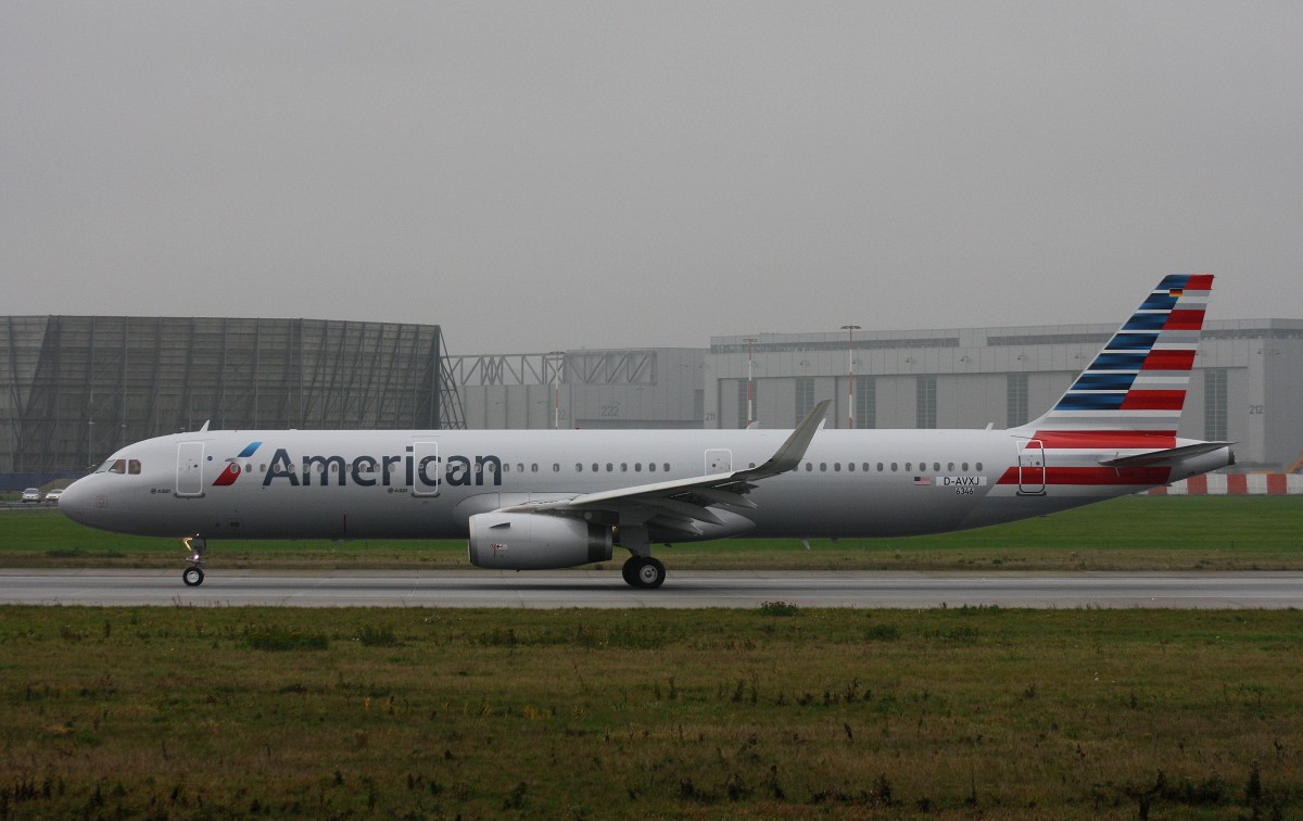 American Airlines, D-AVXJ,Reg.N128AN,(c/n 6346), Airbus A 321-231 (SL), 12.11.2014, XFW-EDHI, Hamburg-Finkenwerder, Germany 