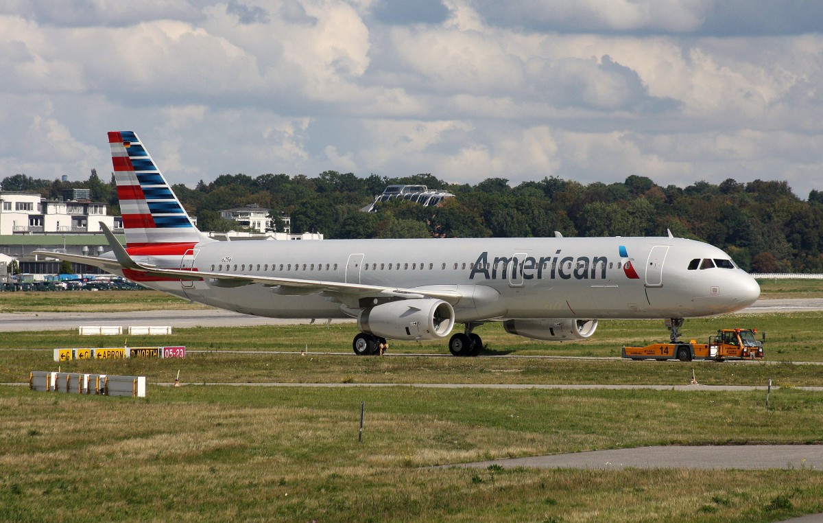 American Airlines, D-AVZI, Reg.N123NN,(c/n 6256) ,Airbus A 321-231 (SL),11.09.2014, XFW-EDHI, Hamburg -Finkenwerder, Germany 