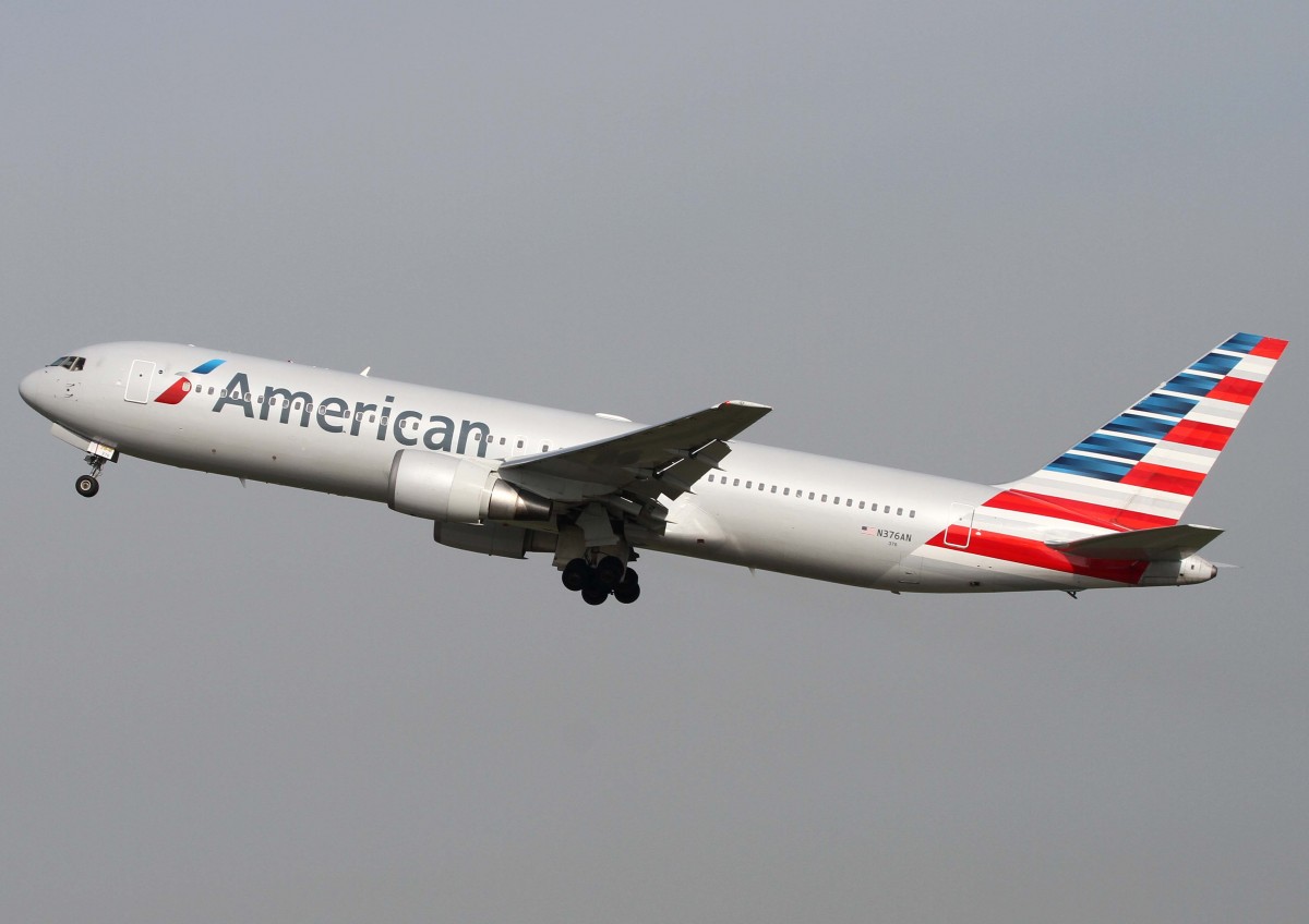 American Airlines, N376AN, Boeing, 767-300 ER, 02.04.2014, DUS-EDDL, Dsseldorf, Germany 