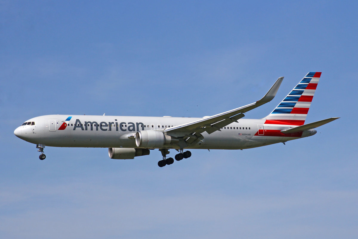 American Airlines, N396AN, Boeing 767-323ER, msn: 29603/739, 01.August 2019, ZRH Zürich, Switzerland.