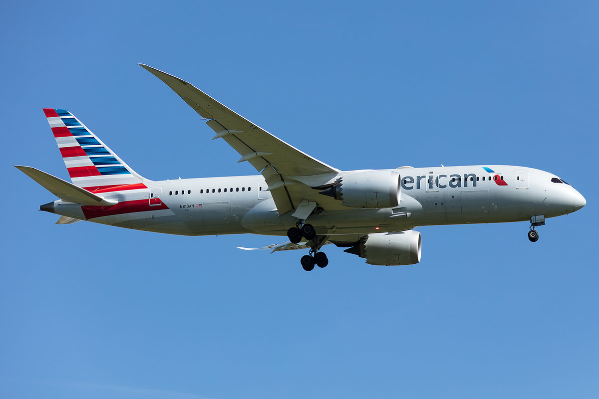 American Airlines, N810AN, Boeing, B787-8, 14.05.2019, CDG, Paris, France



