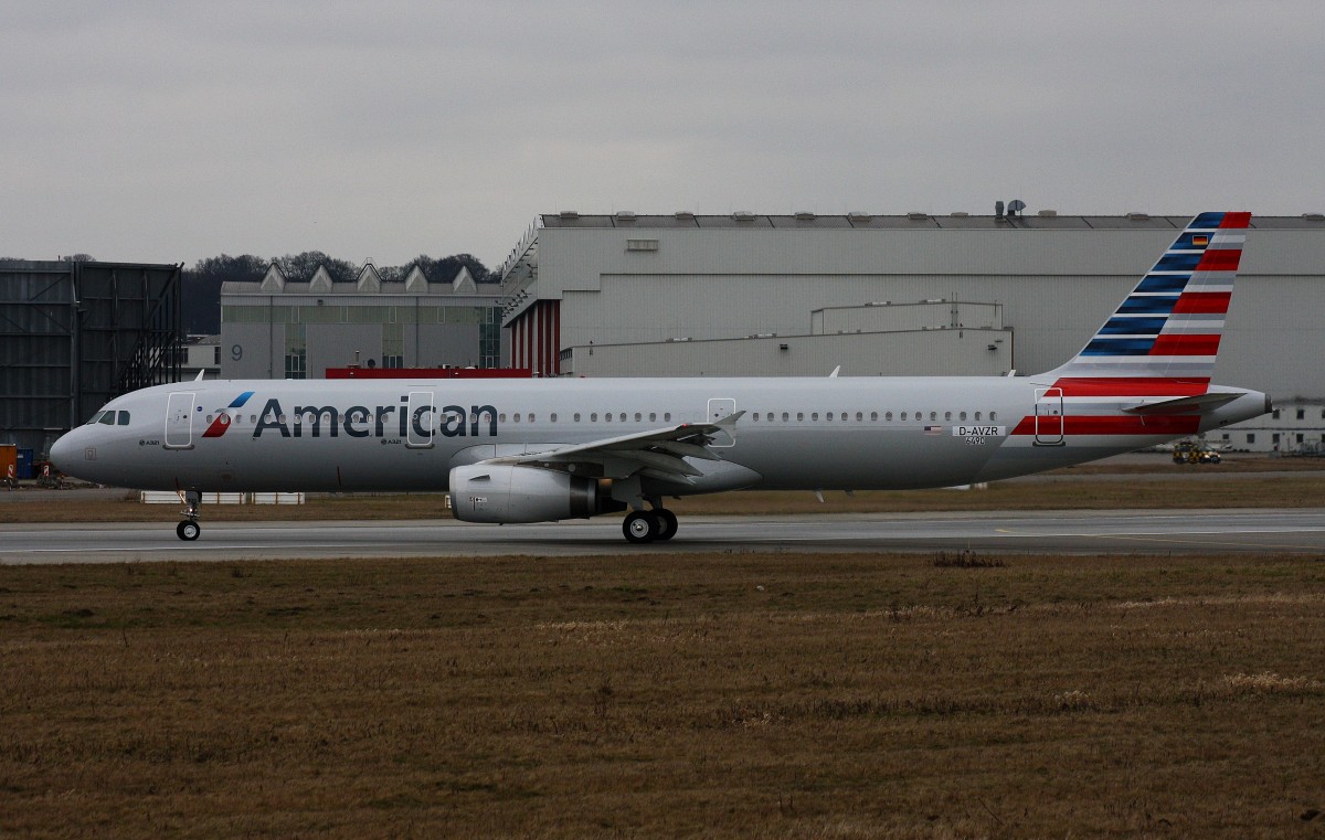 American Airlines,D-AVZR,Reg.N920US,(c/n 6490),Airbus A321-231,24.02.2015,XFW-EDHI,Hamburg-Finkenwerder,Germany