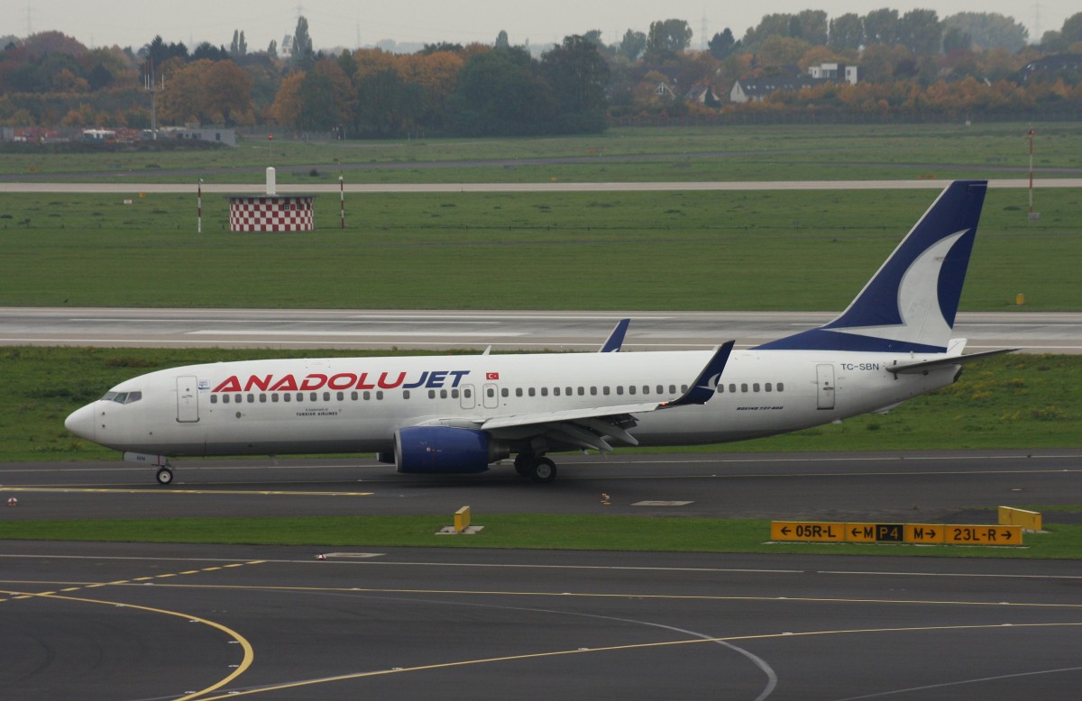 AnadoluJET, TC-SBN,(C/N 32690),Boeing 737-8AS(WL), 24.10.2015,DUS-EDDL, Düsseldorf, Germany 