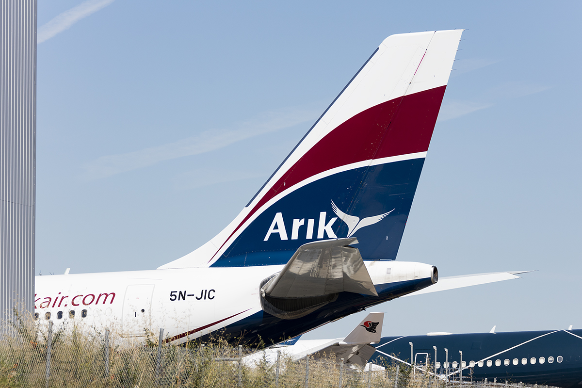 Arik Air, 5N-JIC, Airbus, A330-223, 05.09.2017, PGF, Perpignan, France 



