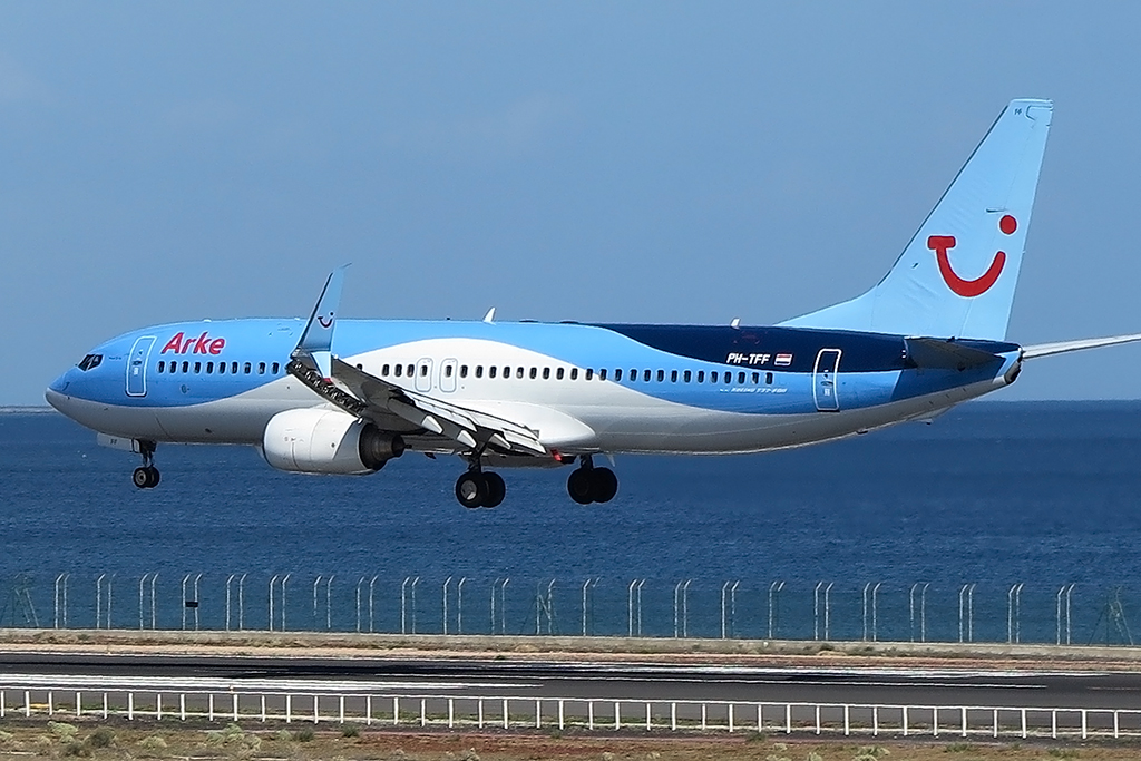 Arke, PH-TFF, Boeing, B737-86N, 19.03.2015, ACE, Arrecife, Spain 



