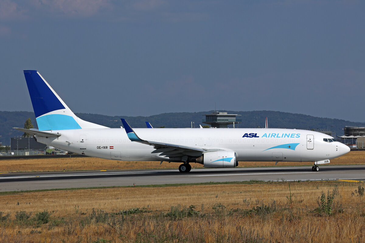 ASL Airlines Belgium, OE-IXR, Boeing B737-85RBCF, msn: 36698/3433, 29.Juli 2026, BSL Basel - M�hlhausen, Switzerland.