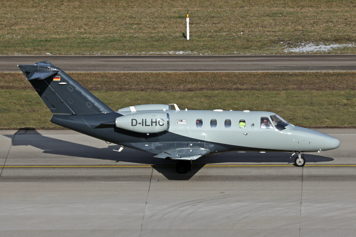 Atlas Air Service, D-ILHC, Cessna 525 Citation CJ1+, msn: 525-0695, 16.Januar 2024, ZRH Zürich, Switzerland.