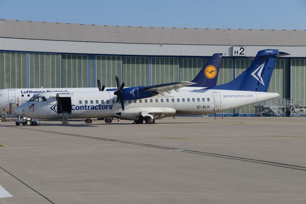 ATR 72-215 - AG ABR Air Constracters - 157 - EI-SLH - 15.02.2017 - CGN