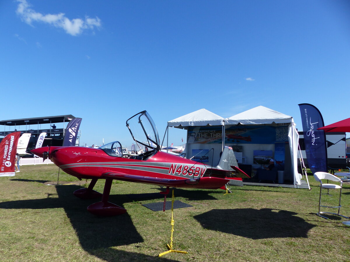 Aura Aero Integral R, N485BV, EXPO AERO Sun`n Fun, Lakeland-Linder Int. (LAL/KLAL), 16.4.2026