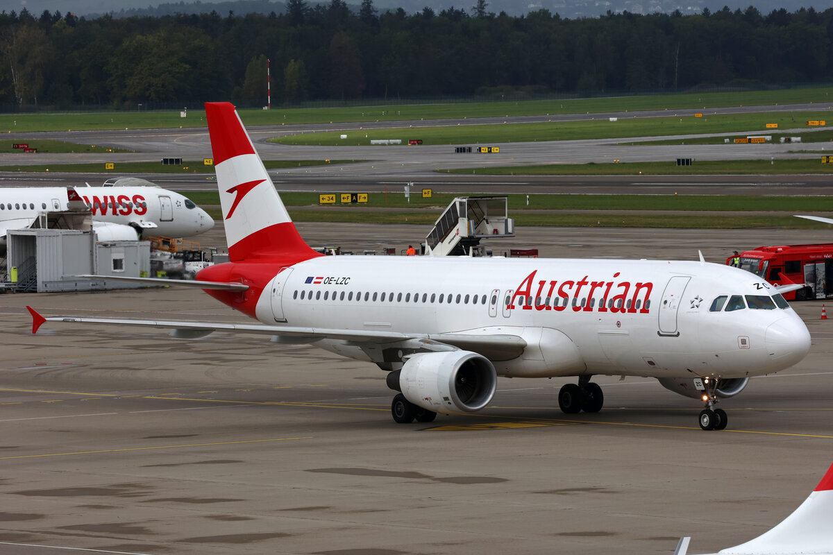 Austrain Airlines, OE-LZC, Airbus A320-214, msn: 5278, 14.Oktober 2023, ZRH Zürich, Switzerland.