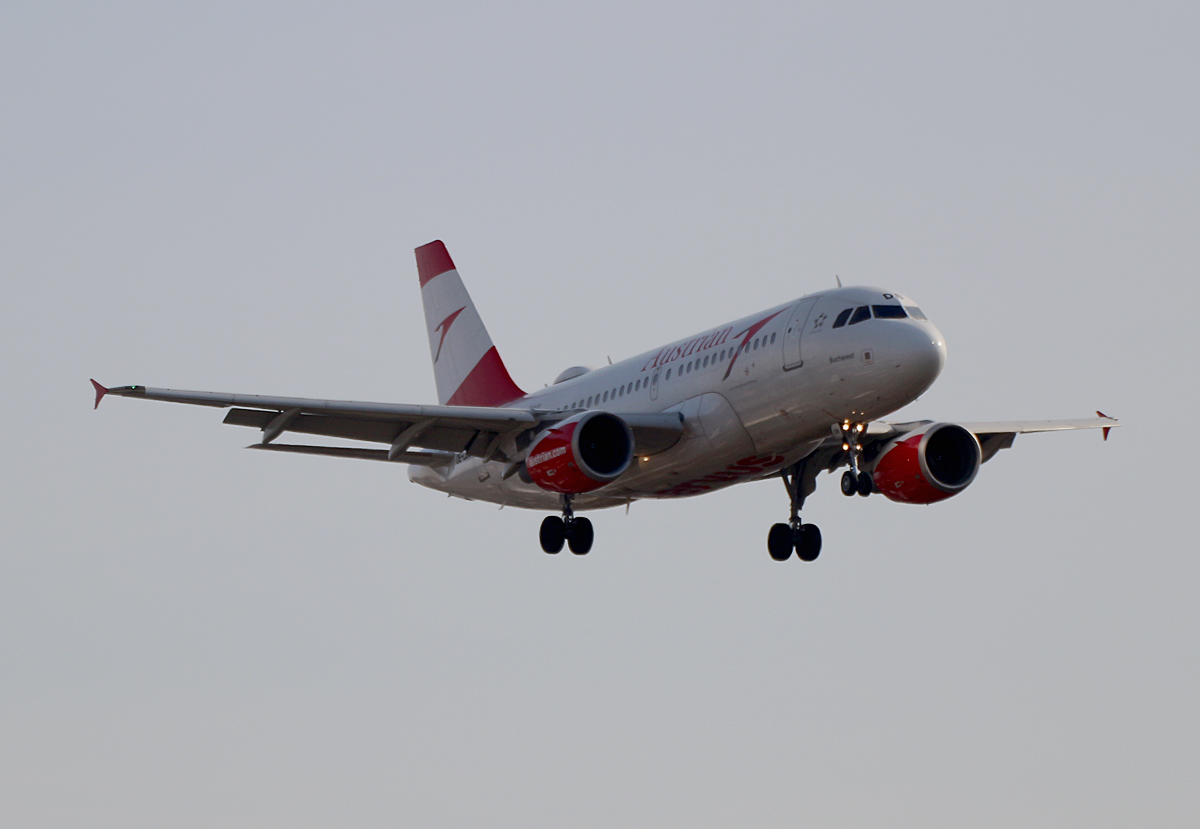 Austrian Airlines, Airbus A 319-112, OE-LDB, TXL, 17.02.2019