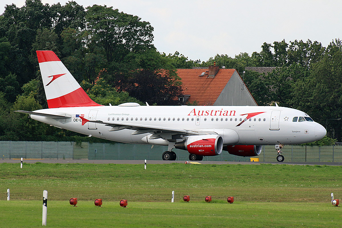 Austrian Airlines, Airbus A 319-112, OE-LDF, TXL, 10.08.2019