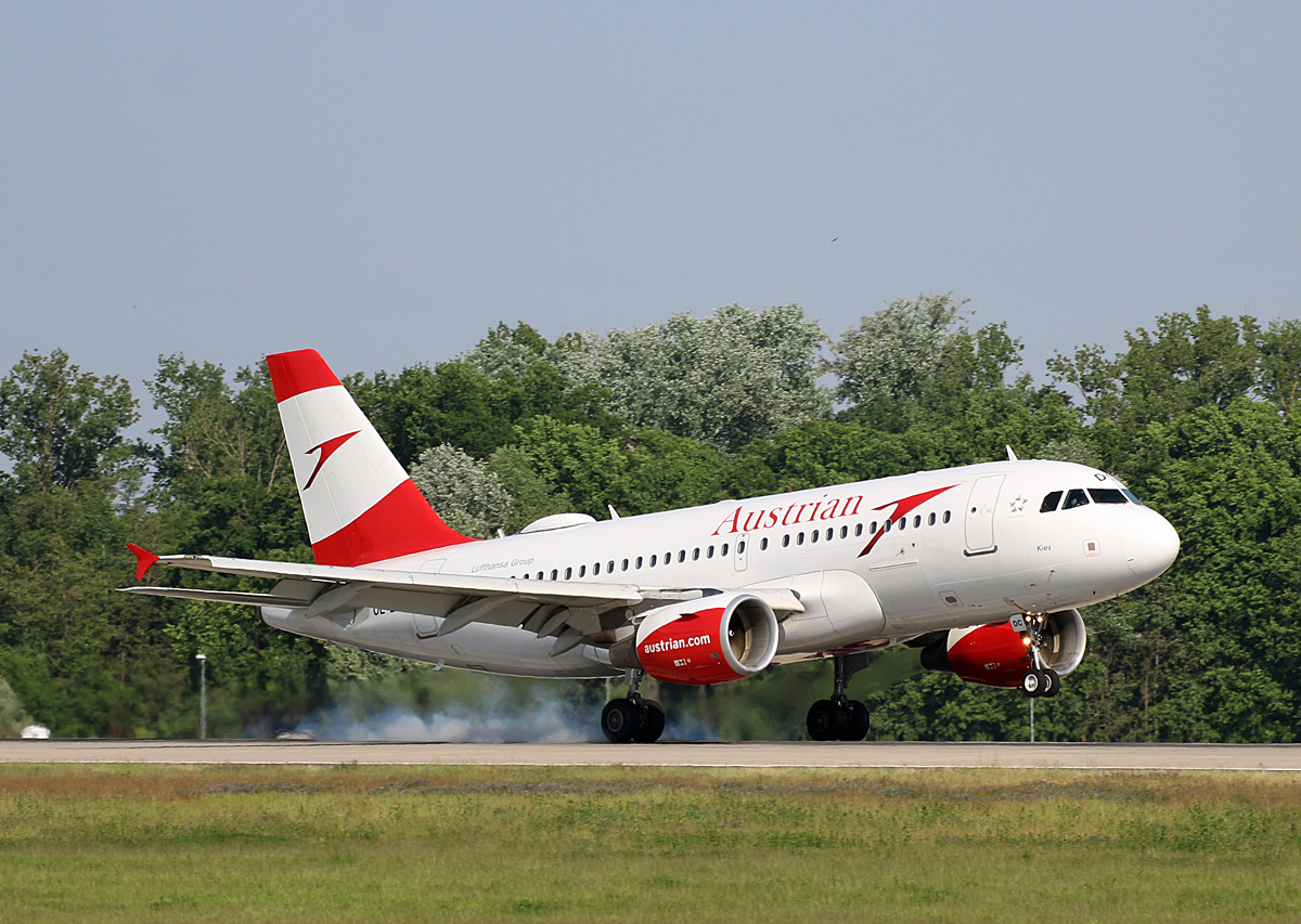 Austrian Airlines, Airbus A 319-112, OE-LDC, BER, 05.06.2021