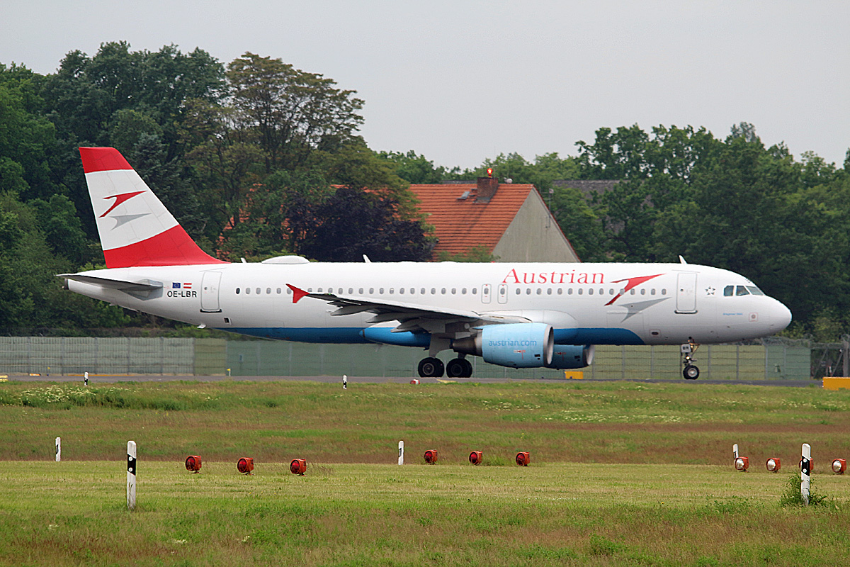 Austrian Airlines, Airbus A 320-214, OE-LBR, TXL, 26.05.2017