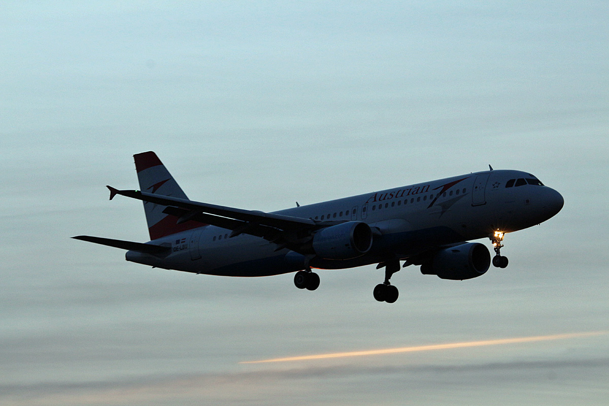 Austrian Airlines, Airbus A 320-214, OE-LBU, TXL, 06.01.2018